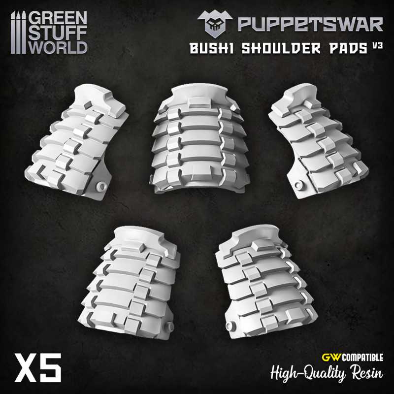 PuppetsWar - Épaulettes Bushi V3 | Boucliers et épaulettes