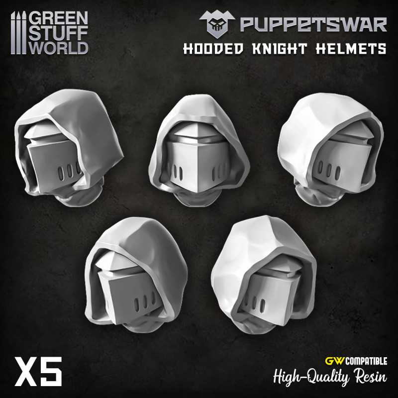 PuppetsWar - Casques de Hooded Knight | Têtes et casques