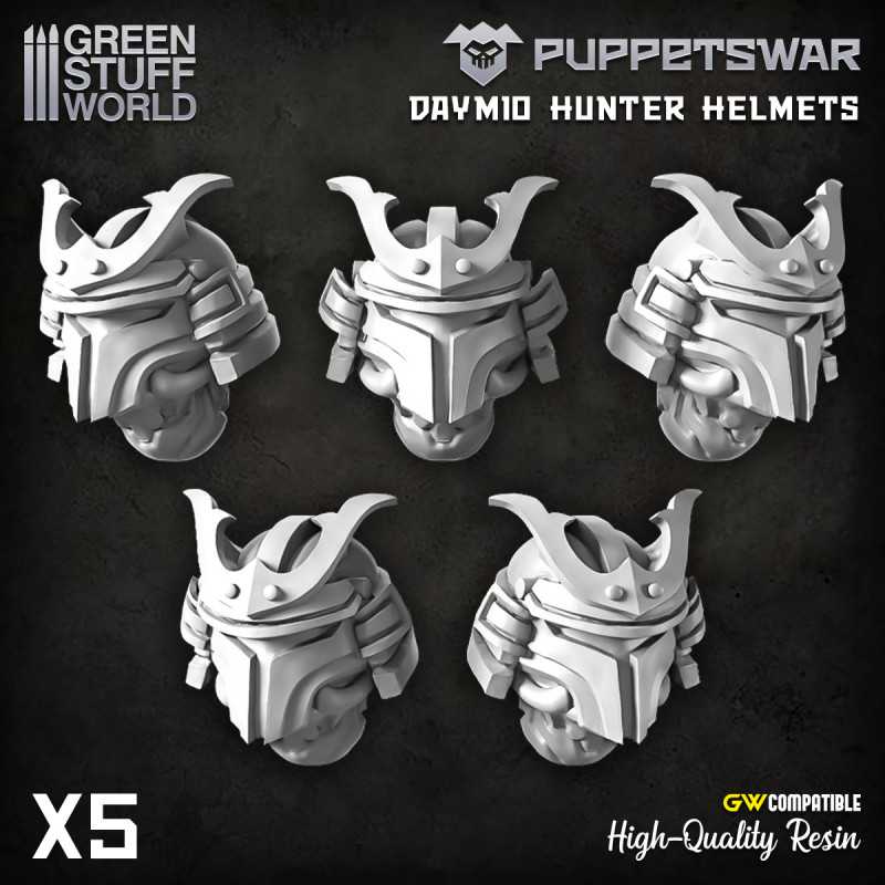 PuppetsWar - Cascos de Daymio Hunter Cabezas y cascos