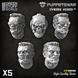 PuppetsWar - Cyborg Heads