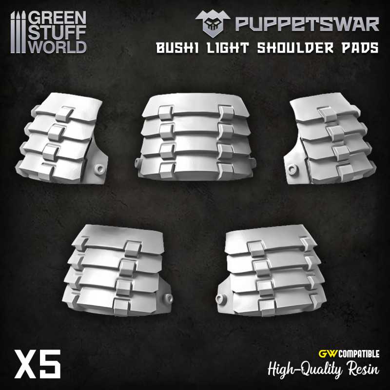 PuppetsWar - Bushi Light Shoulder Pads | Shields and shoulder pads