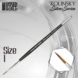 SILVER SERIES Pennello Kolinsky - 1 | Pennelli per modellismo