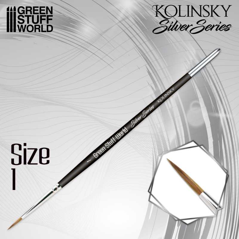 SILVER SERIES Pennello Kolinsky - 1 | Pennelli per modellismo SILVER SERIES Pennello Kolinsky - 1 | Pennelli per modellismo