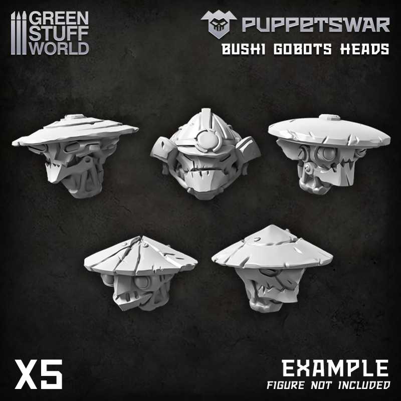 PuppetsWar - Cabezas de Gobots Bushido Cabezas y cascos PuppetsWar - Cabezas de Gobots Bushido Cabezas y cascos