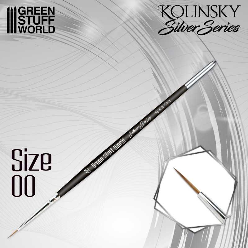 SILVER SERIES Kolinsky Haarpinsel - 00 | Modellbaupinsel
