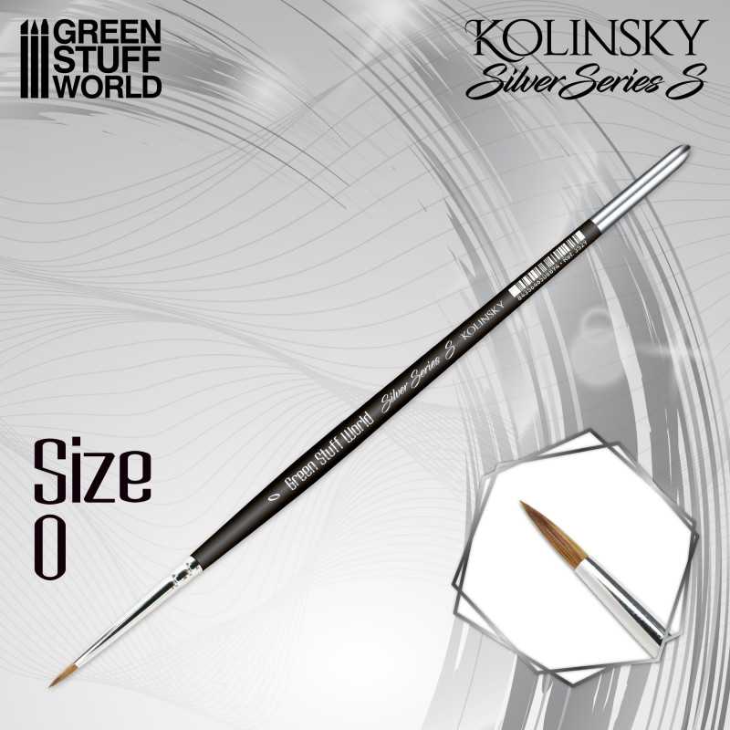 SILVER SERIES (S) - 0 | Kolinsky pinsel