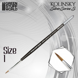 SILVER SERIES (S) - 1 | Kolinsky pinsel