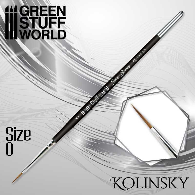 SILVER SERIES Kolinsky Haarpinsel - 0 | Modellbaupinsel