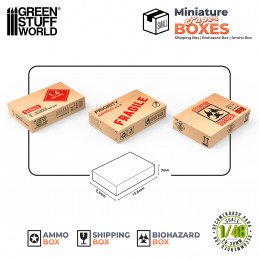 Cajas en Miniatura Impresas - Pequeñas Papel