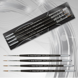 SILVER SERIES Paint brush set | Kolinsky Brushes