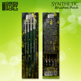 GREEN SERIES Synthetisches Pinselset | Synthetikpinsel