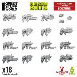 DakkaDakka - Kill Obsessed Squad - Khorne Weapons | Resin items