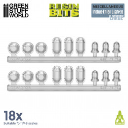 Green Stuff World for Models & Miniatures - Green Glow Resin Crystals -  Medium 10392, GSWD-10392