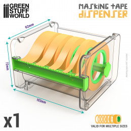 Masking Tape Dispenser | Airbrushing Accessories