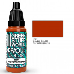 Pintura Acrilica Opaca - Firethorn Brown Colores Opacos