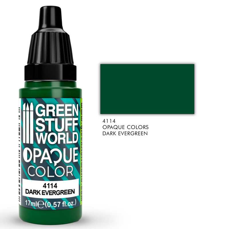 ▷ Acrylic Opaque Colors - Dark Evergreen