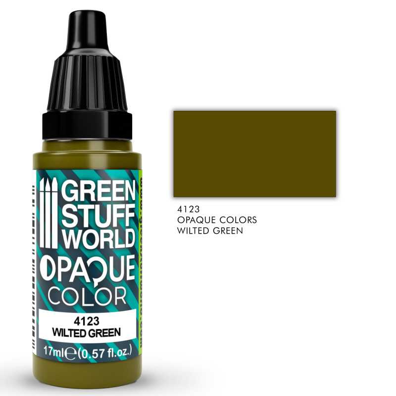 Deckende Farben - Wilted Green