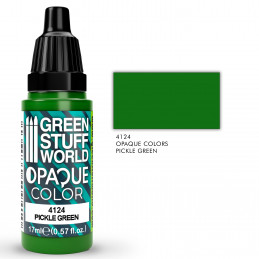 Pintura Acrilica Opaca - Pickle Green Colores Opacos