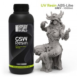 Resin for 3d printers - ABS-like Grey 1000ml | Resin for 3d Printers