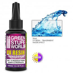 Résine Ultraviolette 100ml - Effet d'Eau | Résine UV