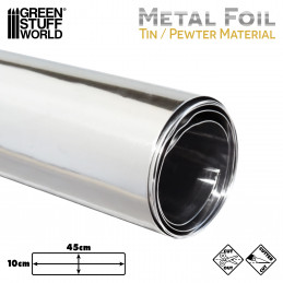 Flexible Tin Foil - Craft Pewter | Tin