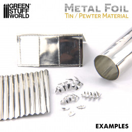 Flexible Tin Foil - Craft Pewter | Tin