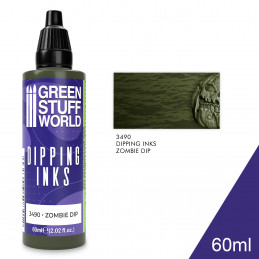 Dipping ink 60 ml - ZOMBIE DIP | Dipping inks Tinten