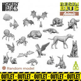 Set imprimé en 3D - Animaux - OUTLET | OUTLET - Décors et Résine