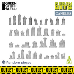 Set impreso en 3D - Velas de Resina - OUTLET OUTLET - Escenografía y Resina