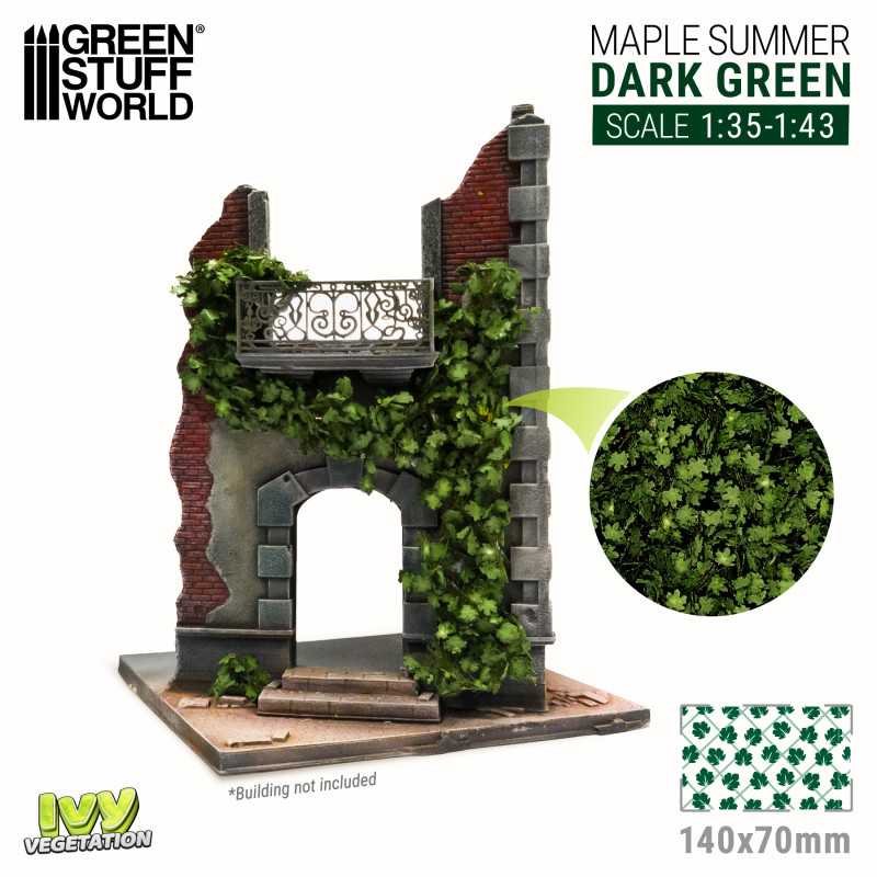 Edera in miniatura - Acero verde oscuro - Grande | Edera in miniatura