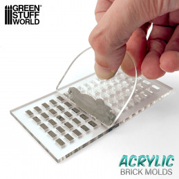 Acrylic molds - H Shaped Paver | merchant dentro