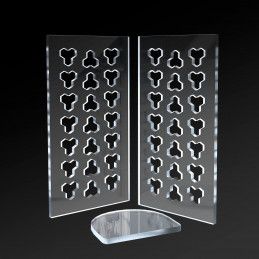 Acrylic molds - Trihex Paver | merchant dentro