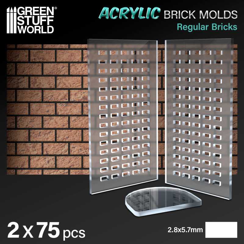 Acrylic molds - Bricks | merchant dentro