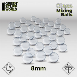 Bolas de Cristal Mezcladoras 8mm Bolas Mezcladoras
