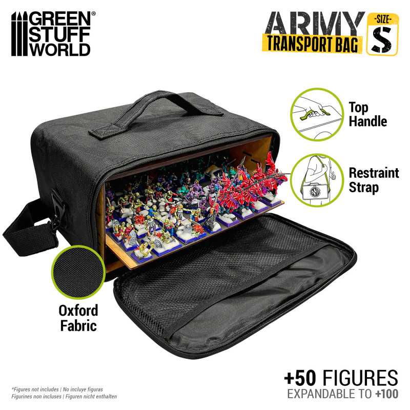 Tragetasche für Miniaturen S | Transportkoffer Kleine Tragetasche für Miniaturen S | Transportkoffer Kleine
