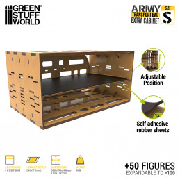 Army Transport Bag - Extra Cabinet S | Miniature Carry Case