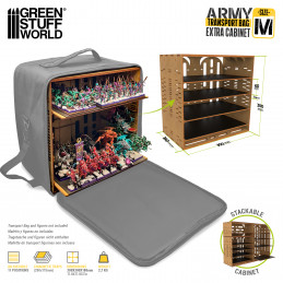 Army Transport Bag - Extra Cabinet - M | Miniature Carry Case