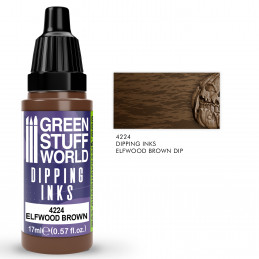 Dipping ink 17 ml - Elfwood Brown Dip | Dipping inks Tinten