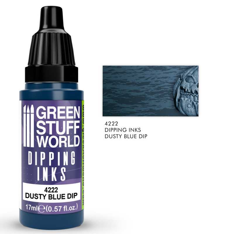 Colori Dipping ink 17 ml - Dusty Blue Dip | Colori Dipping inks