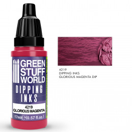 Peintures Dipping ink 17 ml - Glorious Magenta Dip | Peintures Dipping inks