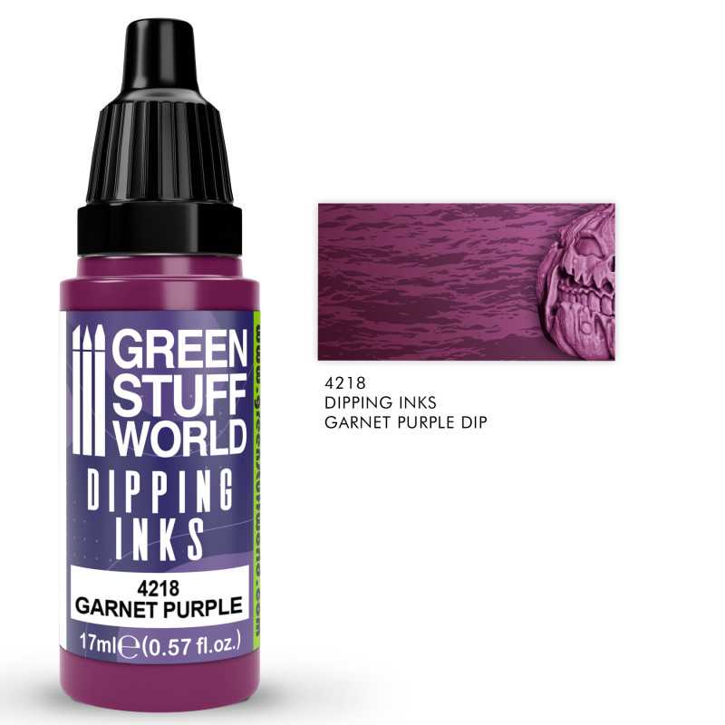 Peintures Dipping ink 17 ml - Garnet Purple Dip | Peintures Dipping inks