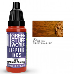 Peintures Dipping ink 17 ml - Radiant Orange Dip | Peintures Dipping inks