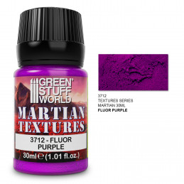 Strukturpaste - Mars - Lila Fluor 30ml | Marsland-Texturen