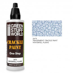 Peinture Craquelure Transparente - PLAINES DE WINTERFELL 60ml | Peinture Craquelée