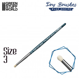 BLUE SERIES Dry Brush - Size 3 | Dry Brushes