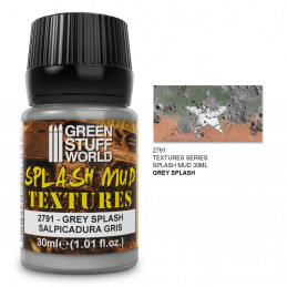 Splash Mud Textures - GREY 30ml | Splash Mud Textures