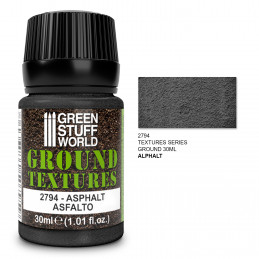 Ground Textures - ASPHALT 30ml | Asphalt and Concrete Textures