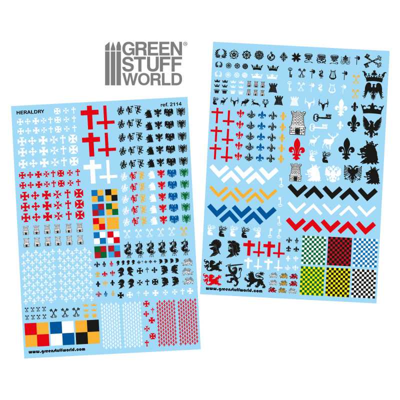 Decals ad acqua - Araldica | Decalcomanie