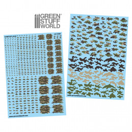 Waterslide Decals - Classic Forest Camo | Water Transfer Decals