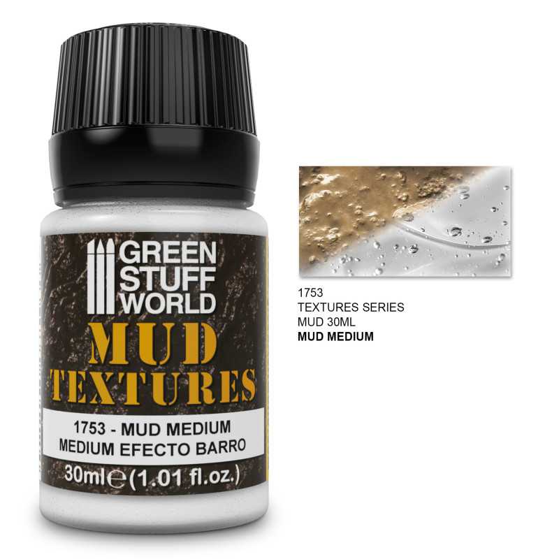 Mud Effect Medium 30ml | Mud Textures